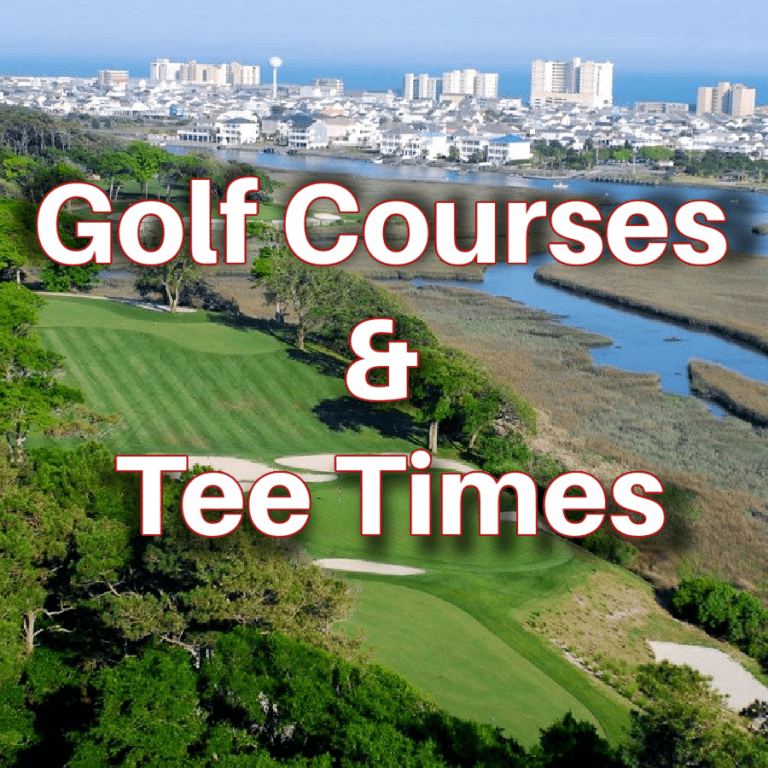 Myrtle Beach Golf Discount Tee Times